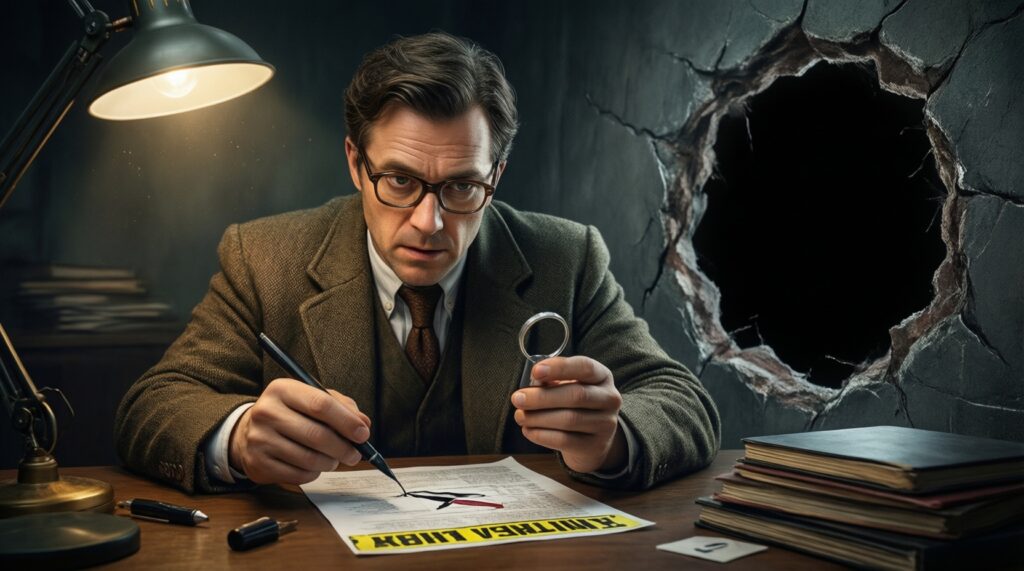 Ложные улики и красные селёдки: самые хитрые способы отвлечь зрителя - иллюстрация