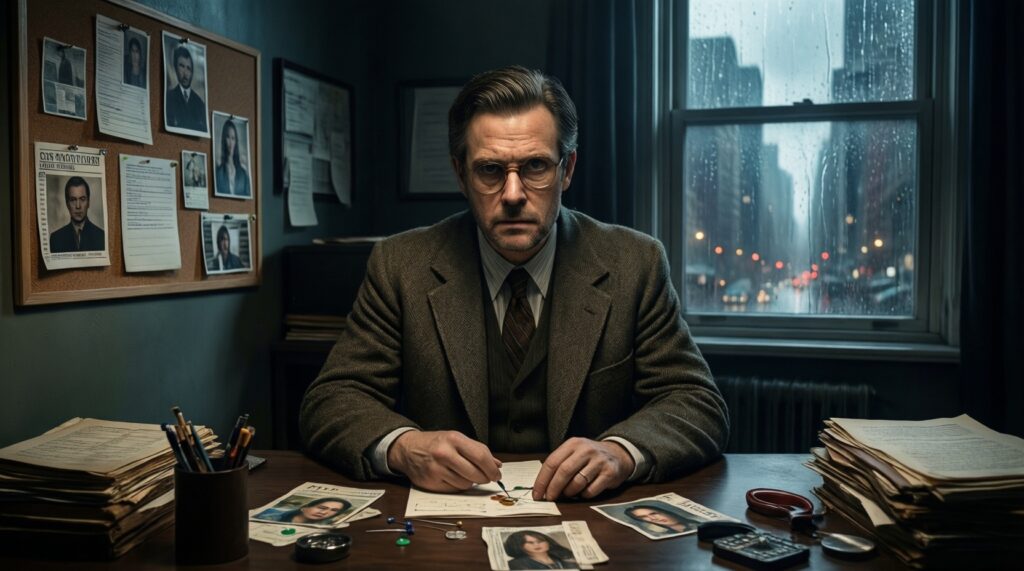 Почему мы любим детективы: психология удовольствия от загадки и разгадки - иллюстрация