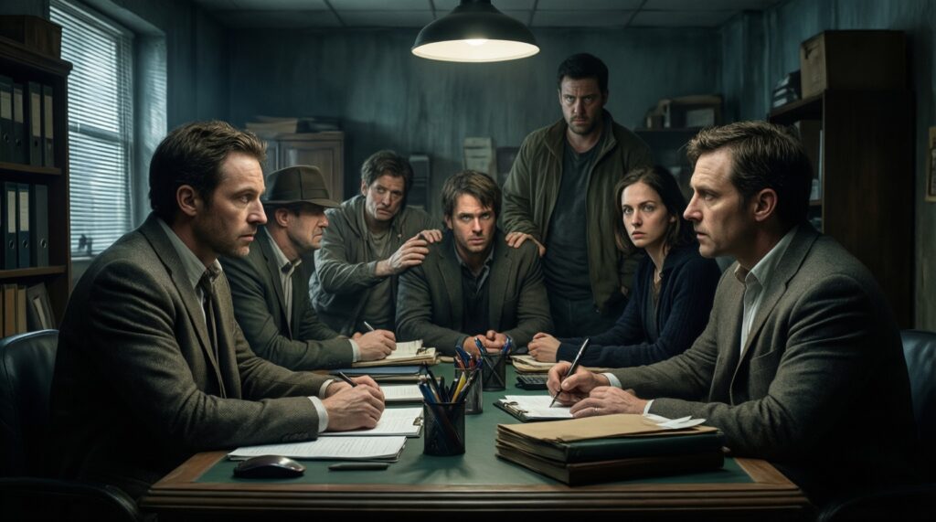 Детективы в маленьком городе: почему камерные расследования цепляют сильнее - иллюстрация