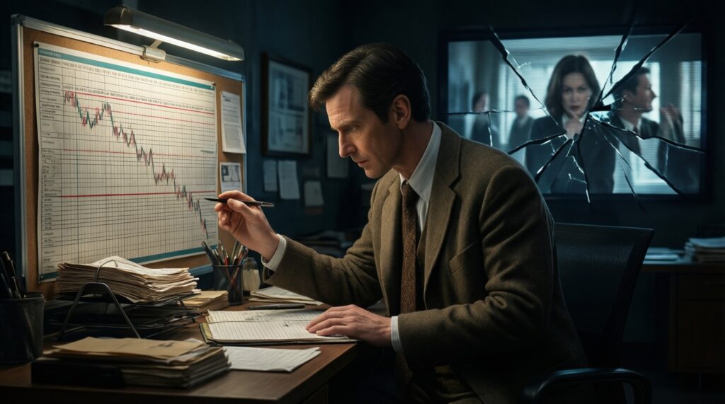 Нелинейное повествование в детективах: когда флэшбеки и пазлы усиливают интригу - иллюстрация