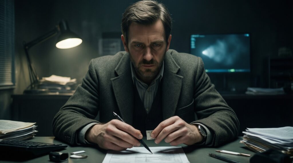 Как музыка и звук создают напряжение в детективных сериалах и фильмах - иллюстрация