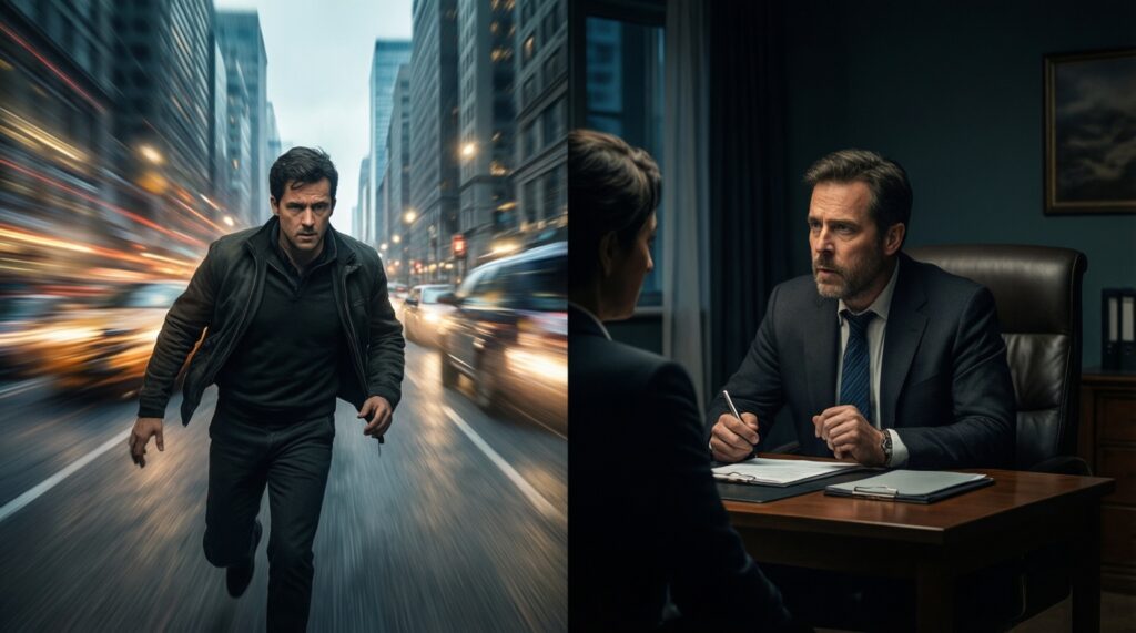 Психологический детектив vs криминальный триллер: в чём разница и что смотреть - иллюстрация