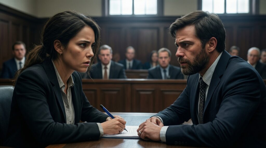 Судебный детектив: фильмы и сериалы, где расследование идёт через зал суда - иллюстрация