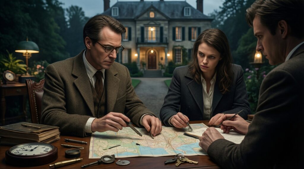 Детектив в закрытом пространстве: