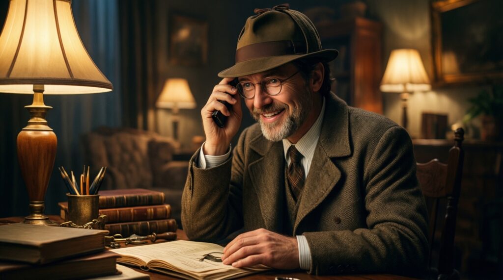 Детективы с юмором: подборка лёгких расследований для вечера - иллюстрация