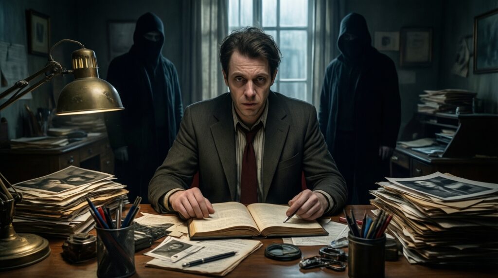 Детектив без убийства: можно ли сделать напряжение на краже, пропаже или шантаже - иллюстрация