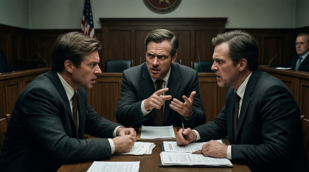 Судебный детектив: фильмы и сериалы, где ключ - в адвокатах и суде - иллюстрация